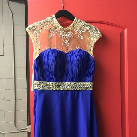 Royal Blue Formal Gown - Picture 1 of 4
